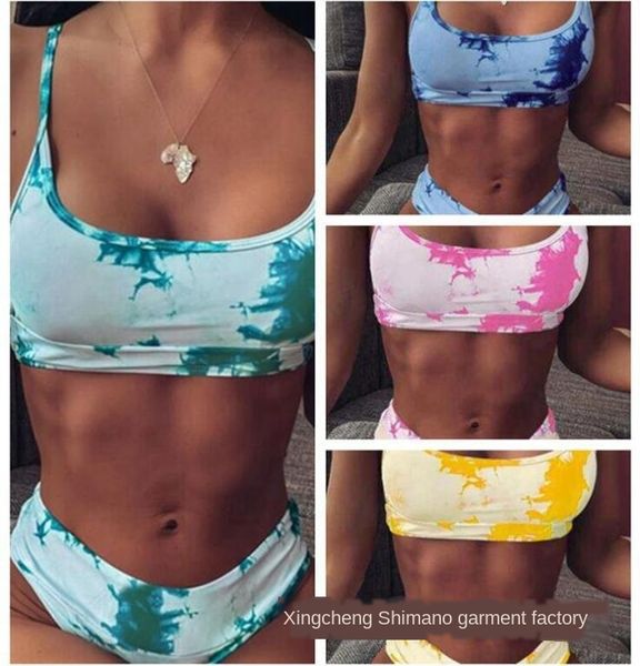 

2020 split female 2020 split swimsuit bikini female bikini swimsuit, White;black