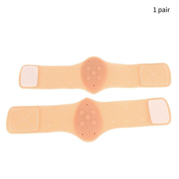 

1 pair pads relieve stress reusable absorption arch support washable insoles soft protection bandage silicone, Black