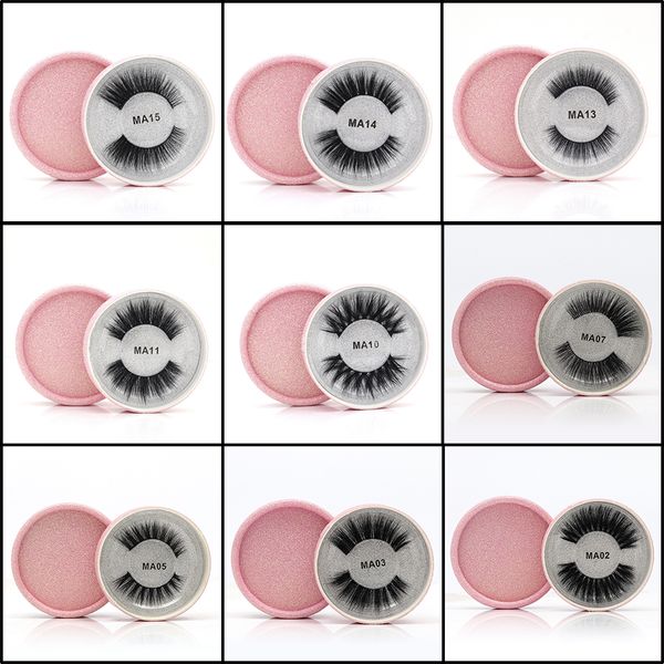 

3d silk protein false eyelashes handmade false lashes natural long fake lashes curl soft fibroin perfect packaging
