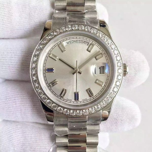 

Лучшие продажи Механические наручные часы daydate series 218349 diamond 18K gold 41 мм белый циферб