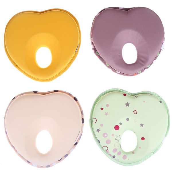 

love nest infant newborn baby ergonomic pillow head support prevents flat head