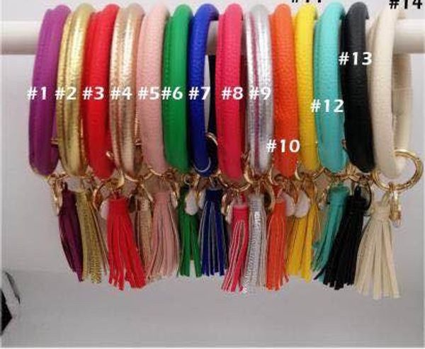 

Sunflower leather bracelet keychain fa hion over ized o bracelet keyring monogrammed leather wri tlet bracelet keyfob with ta el