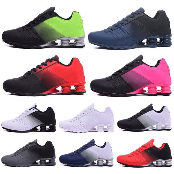 

Wholesale Shox Deliver 809 Mens Women Running Shoes DELIVER OZ NZ Mens triple black white blue Sneakers Sports trainer 36-46