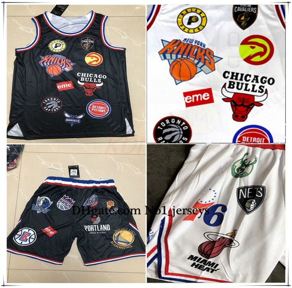 

new men's jersey all-star 94 extreme commemorative edition 2020 nba black basketball jerseys pressing jersey shorts, Black;red