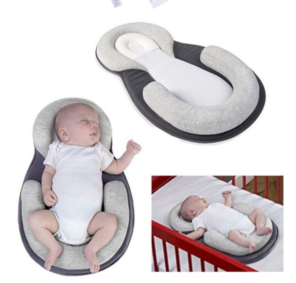 

baby stereotypes infant newborn anti rollover mattress pillow baby sleep bed