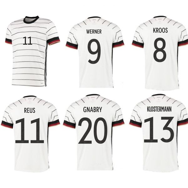 

2020 germany jerseys kids kit football shirt hummels kroos draxler reus werner gotze soccer european cup home fussball trikots, Black;yellow