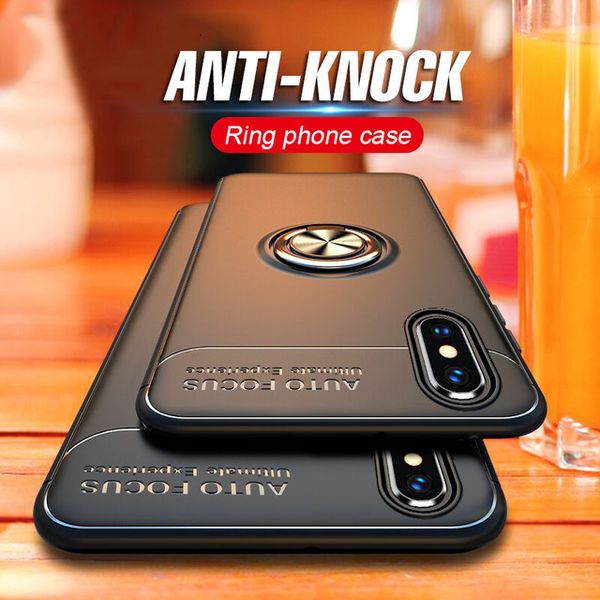 

один шт корпус предотвращение столкновений поддержка магнитного металлического кольца телефонная втулка программное обеспечение tp для iphon