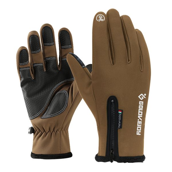 

nylon windproof fishing hunting cycling gloves winter warm gloves