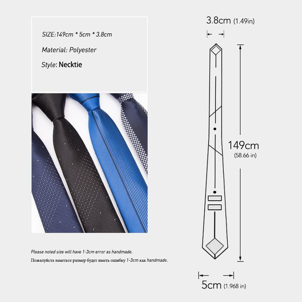 

mens ties luxurious slim necktie stripe tie for men business wedding jacquard tie male dress shirt fashion bowtie gift gravata, Black;blue