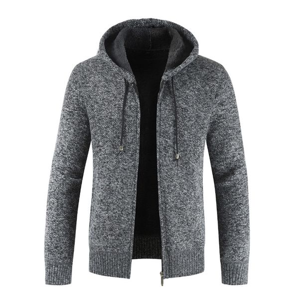 

winter jacket parka men 2019 new zipper pocket hooded coat men clothes mens overcoat clothing veste homme hiver, Black