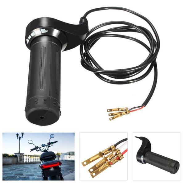 

12v 24v 36v 48v universal electric scooter bike e-bike throttle grip handlebar
