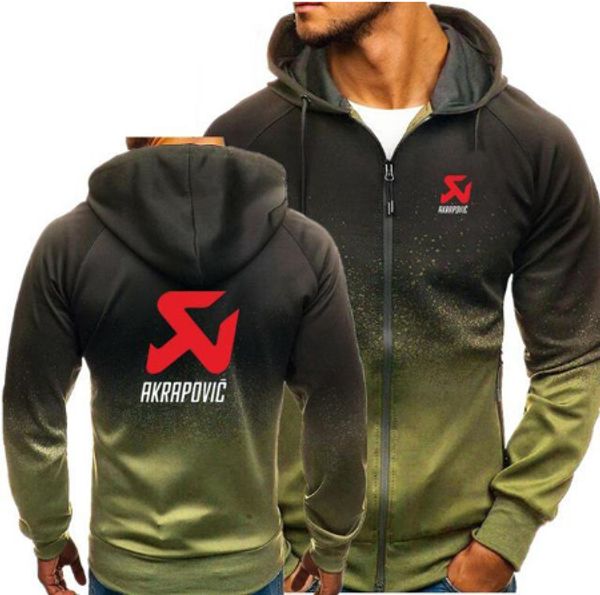 

2019 men motorcycle for akrapovic hoodie racing moto motocross jacket outdoor sports casual sweater