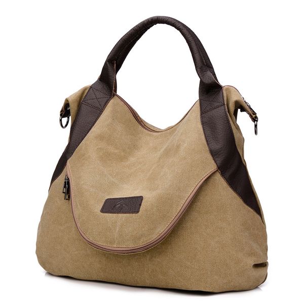 

2019 autumn new style large-volume one-shoulder sling crossbody bag retro canvas bag western style postman women bags