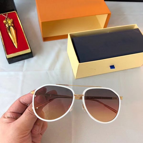 

men z1203 pilot da with box black sonnenbrille shaded sunglasses sole firmati gold sun glasses shades grey occhiali iqgxc, White;black