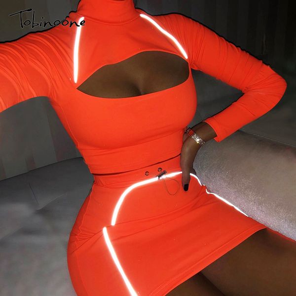 

tobinoone new 2019 dress women fashion autumn long sleeve slim mini dress hollow out bodycon short party club dresses, Black;gray