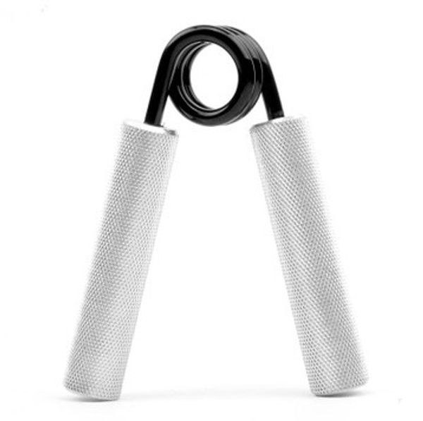 

silver heavy duty sport grip hand grippers build forearm finger strength power train exercise arm wrestling 200lbs