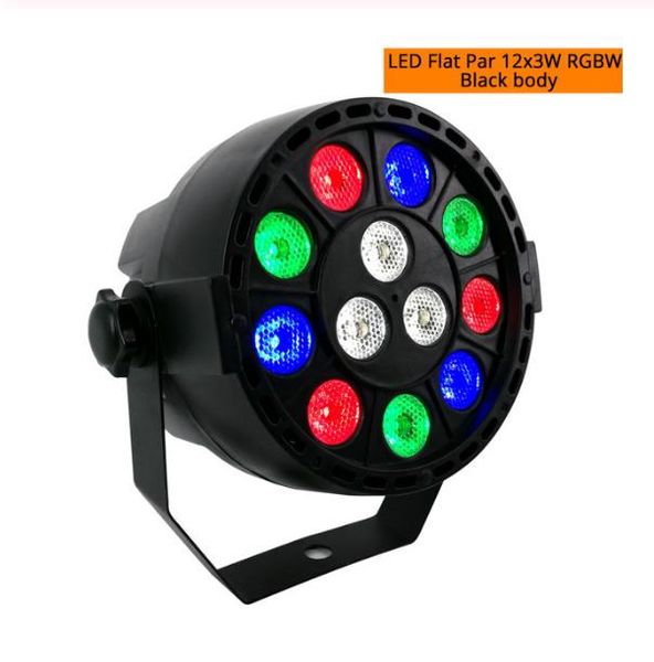 

led par light rgbw 54x3w disco wash light equipment 8 channels dmx 512 led uplights stage lighting effect light fast shipping