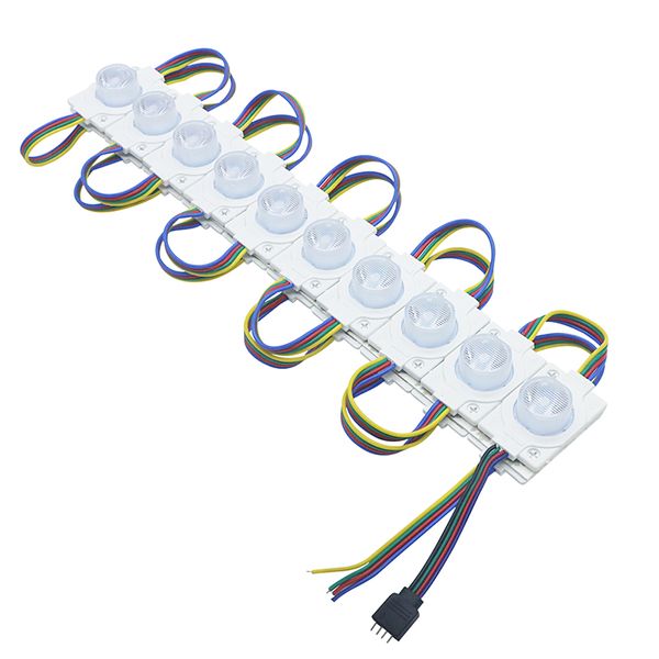 LED-Modul 3030 SMD 1LED RGB Seitenbeleuchtung DC12V Werbedesign LED-Module Wasserdichte, superhelle Beleuchtung