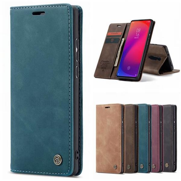 

Caseme Ретро кошелек кожаный чехол для Xiaomi MI 9 9Т редми K20 PRO Примечание 8 Флип Magnetic Stand T