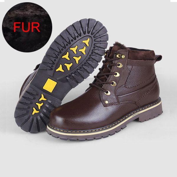 

vanmie зима мђжин апоги еплй меовой из нађѬалной кожи нег апоги дл мђжин, Black