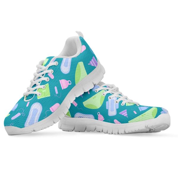 

instantarts /menstrual period printing woman running shoes breathable outdoor sports shoes light adults sneakers