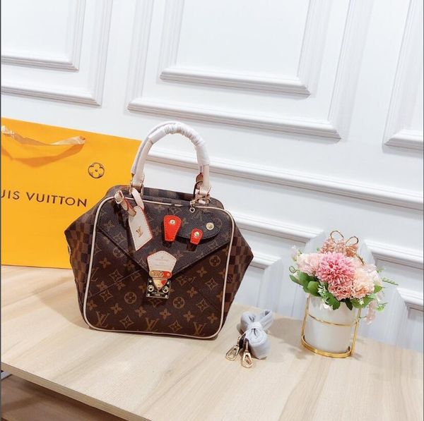 

2019 simple ladies brand bag luxury ladies pu leather bag famous designers brand bags wallet shoulder bag 40156 shopping bags-013