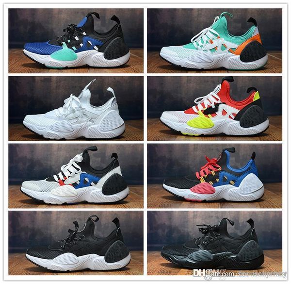 

2019 selling huarache 8 edge txt og-inspired airs flight knit breathe sneakers men's running sport shoes us size 7-11