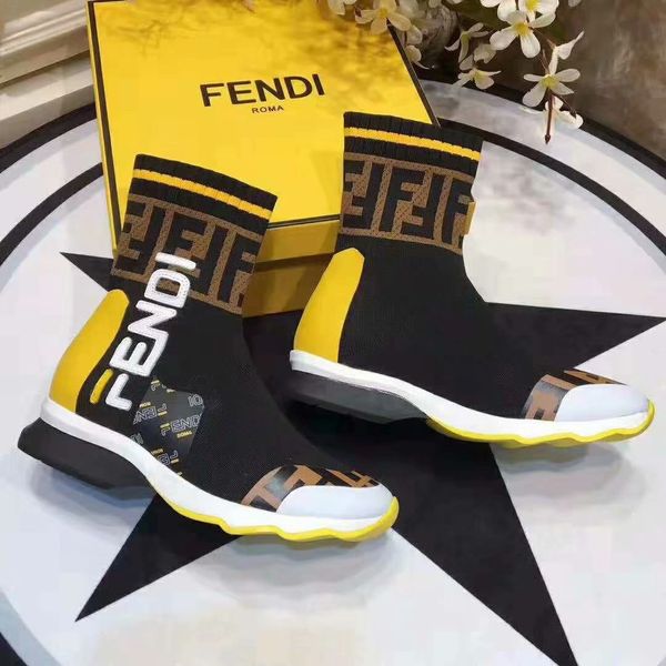 

2019 new luxury de igner ff port running hoe for men women high white black ca ual ock hoe fa hion de igner neaker loafer 35 45