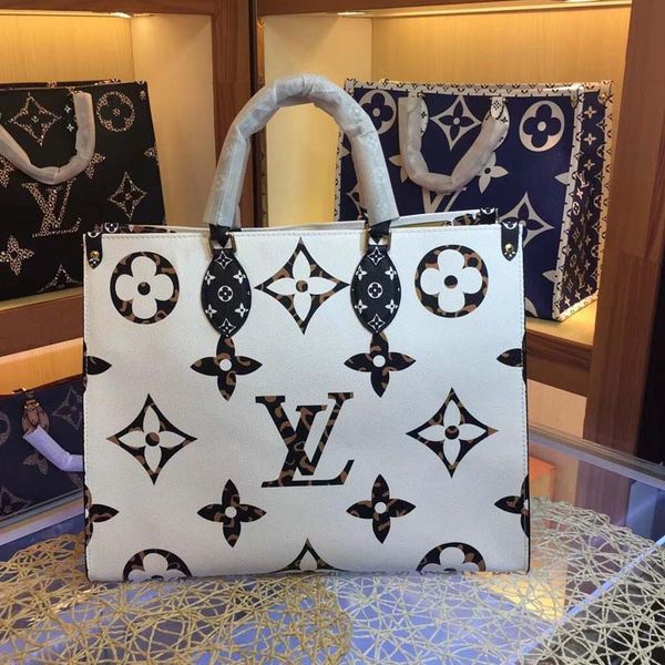 

new women shopping bag luxury handbag leather production classic fashion large capacity limited women handbag wallet n1:44571-one