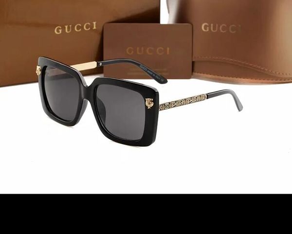 

2020 men designer sunglasses square big frame summer generous style mixed color frame uv protection lens ng 9663, Silver