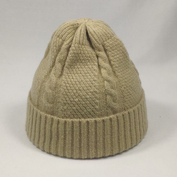 

cable knitted cap women beanie winter hats yellow khaki orange green purple dusty pink, Blue;gray