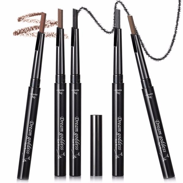 

bynanda brand portable size women eyebrow pencil makeup tool lady single head natural long lasting cosmetic beauty eyebrow pen
