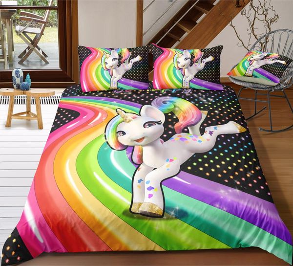 3d Effect Animal Style 3 Piece Bedding Sets Duvet Cover Pillowcase