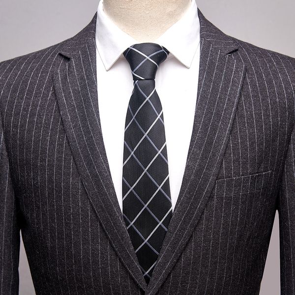 Acheter Gris Foncé Rayé Blazer Hommes 2019 Printemps Automne Hommes Robe Blazers Haute Qualité Formelle Blazer Pour Homme Casual Costume Veste Q17 De