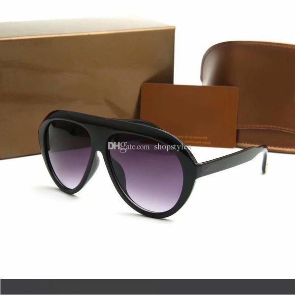 

модные дизайнерские солнцезащитные очки для мужчин и женщин 0479 простые популярные очки классическая пилотная рамка авангардная личность тр, White;black