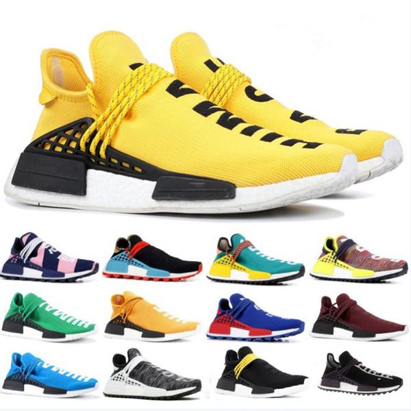 

Black nerd nmd human race men running hoe with box pharrell william ample yellow core black port de igner hoe women neaker 5 11 5