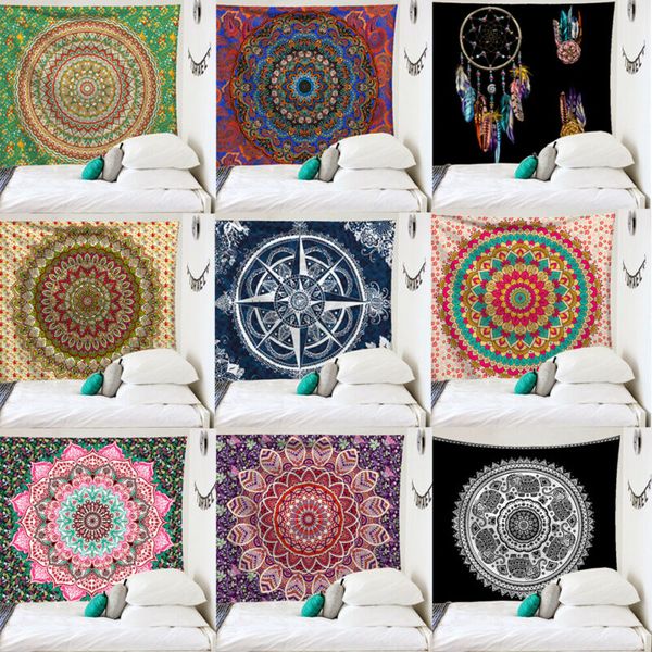 

tapestry wall hanging polyester mandala pattern blanket tapestry home decor
