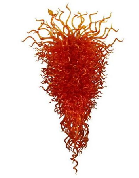 

pendant lamps orange dream handing made blown glass chandeliers luxury 100% mouth blown-glass large chandelier modern crystal pendant-lights