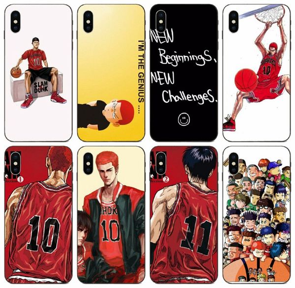 

[tongtrade] slam dunk fashion cartoon case for iphone 11 pro max x xs 6s 5s 5c 5 plus galaxy j8 s10 honor 7 sony xperia x case