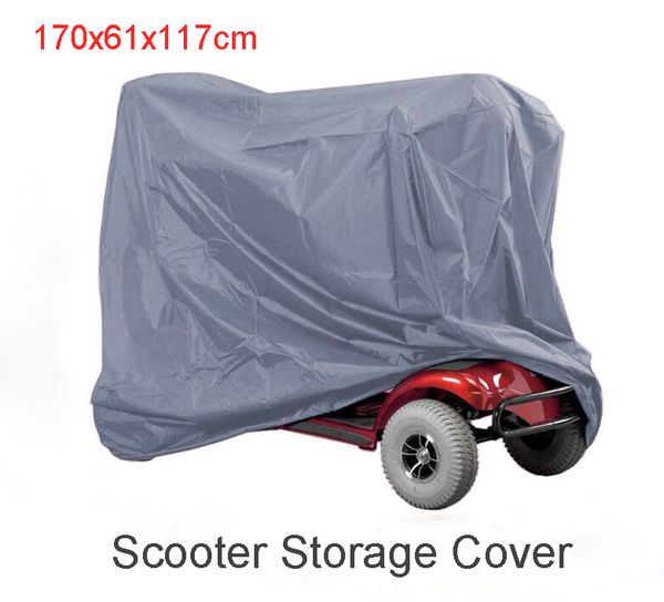 

durable 210d waterproof rain cover scooter storage cover wheelchair motorbike