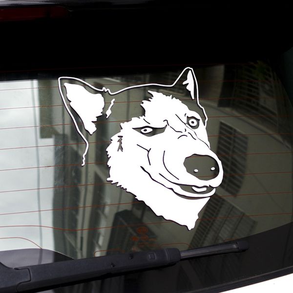 

husky dog funny auto car stickers removable car-styling vinyl decals waterproof do not fade suitable for many scenes