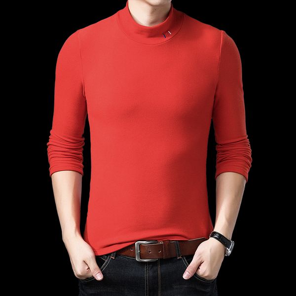 

2018 autumn winter mens sweaters thick warm turtleneck sweater men knitted cashmere wool pullover men pull homme, White;black
