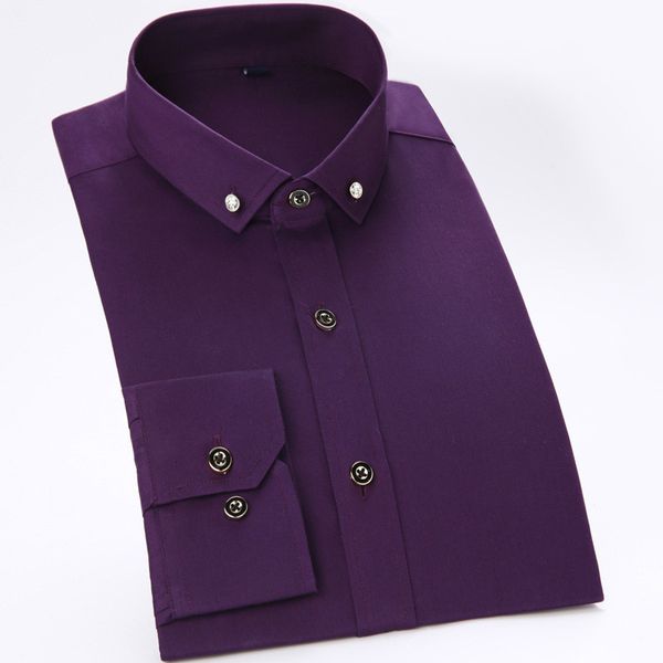 

quality cotton solid print slim fit button down slim fit men casual shirt mens dress shirts camisa masculina, White;black