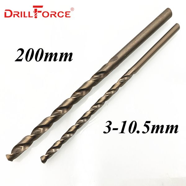 

drillforce инѬђмен 3.0 mm-10. 5mmx200mm oal hssco 5% кобал m35 длинне пиѬалне веѬла дл неѬ