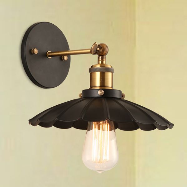 

american vintage wall light bedside lamps wall lights industrial indoor lighting for home 110v/220v diameter 25m