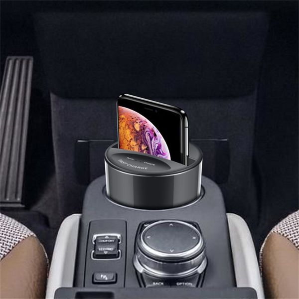 

10w car wireless charger cup with usb output for iphonexs max/xr/x/8 samsung galaxy s9/s8/s7/s6/note8/note5 edge for pixel 3xl