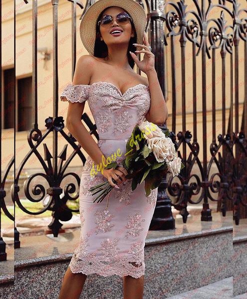 

2021 plus size lace arabic african black girl prom dresses mermaid short vestidos de fiesta homecoming formal dress evening gowns pink