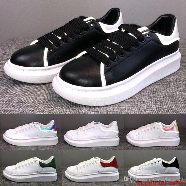 

3m reflective leather mens designer shoes womens mens flat casual party platform wedding shoes golden white balck velvet luxury sneakers
