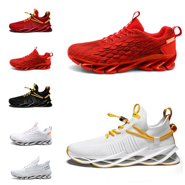 

new arrival non-brand men running shoes triple black white red mens trainers athletic outdoor breathable sports sneakers 39-44 style 12