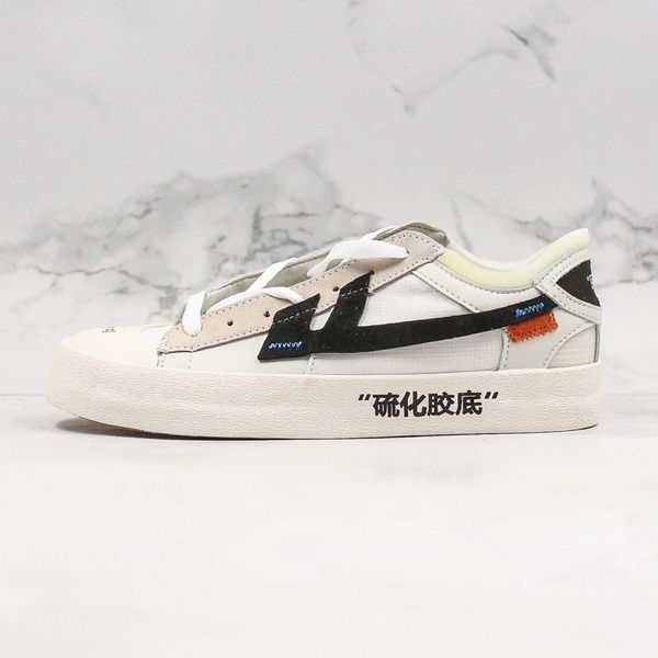 

мужчины skate shoe the k.yee переработан цзо вы hui tian кроссовки повседневная обувь homie белый красный черный цельнолитные дизайнерские о, Black